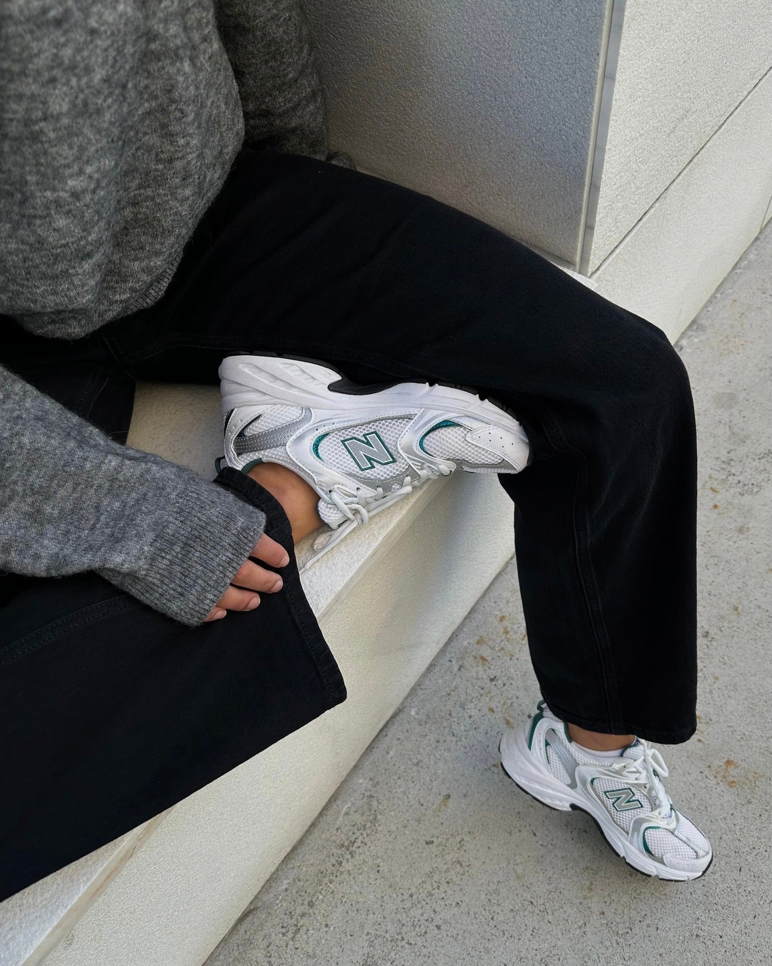 VMTESSA Wide Jeans - Black